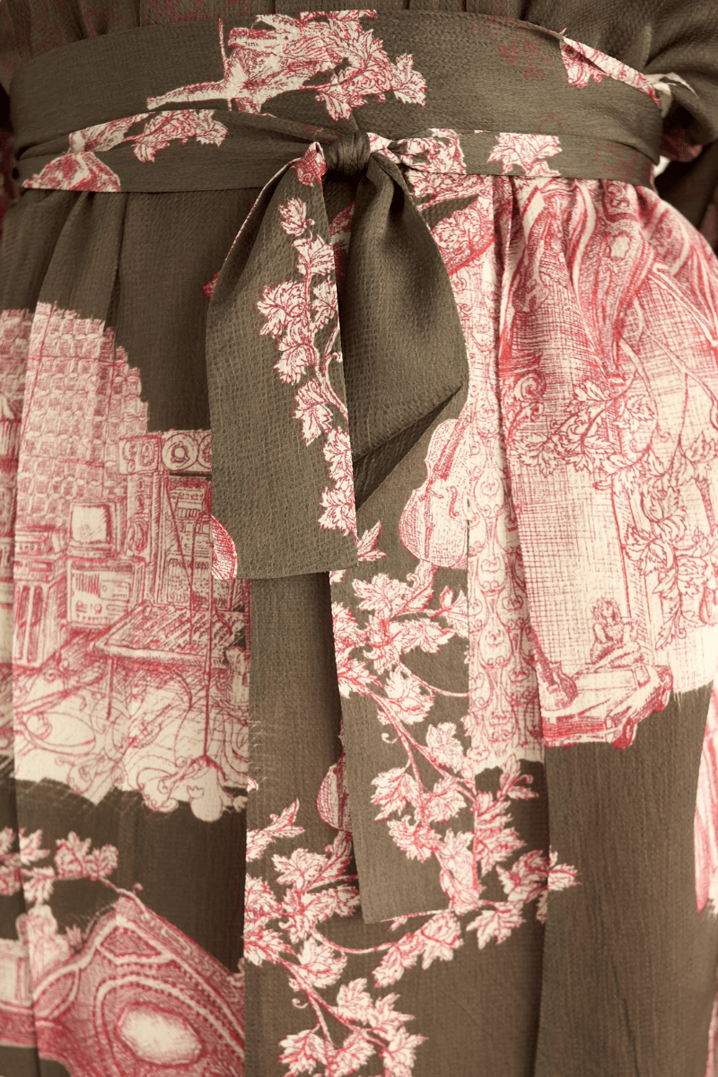 Dresses - Cotelac - Heart Strings Dress - Archery Close