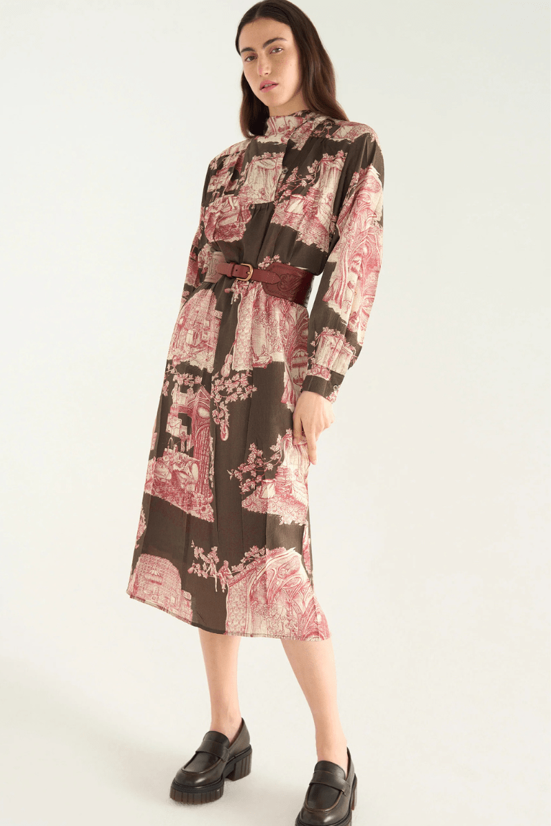 Dresses - Cotelac - Heart Strings Dress - Archery Close