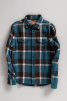 Shirts & Tops - Iron and Resin - Heavy Conejo Shirt in Blue - Archery Close