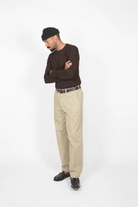 T-Shirt - Dehen 1920 - Heavy Duty Long Sleeve Tee - Brown - Archery Close
