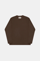 T-Shirt - Dehen 1920 - Heavy Duty Long Sleeve Tee - Brown - Archery Close