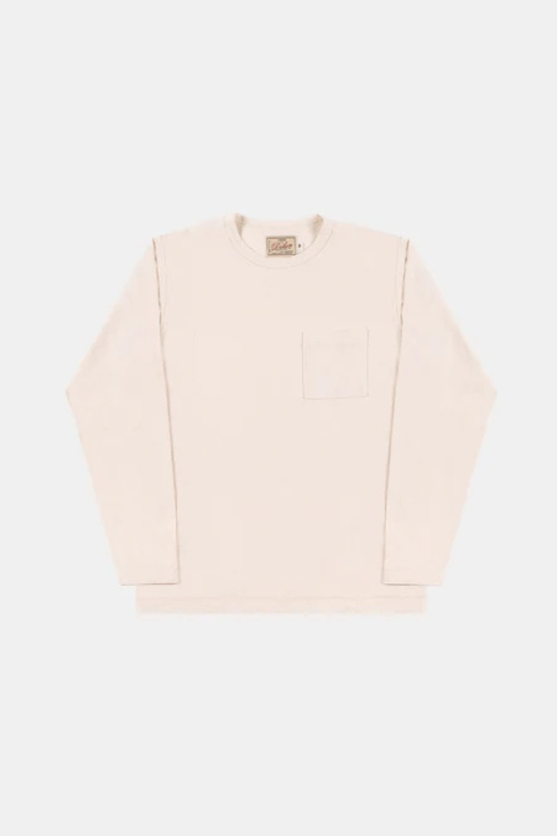 T-Shirt - Dehen 1920 - Heavy Duty Long Sleeve Tee - Natural - Archery Close