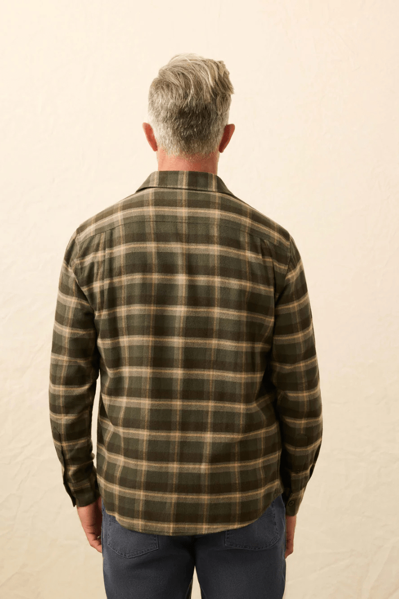 Shirts & Tops - Faherty Brand - Heirloom Portuguese Flannel Shirt - Archery Close