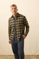 Shirts & Tops - Faherty Brand - Heirloom Portuguese Flannel Shirt - Archery Close