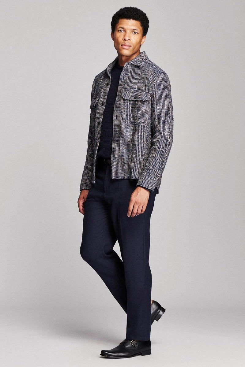 Billy Reid Herringbone CPO Overshirt