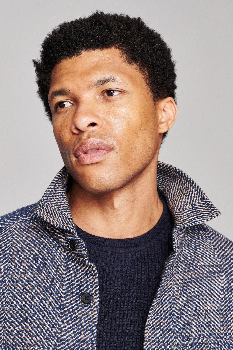 Billy Reid Herringbone CPO Overshirt