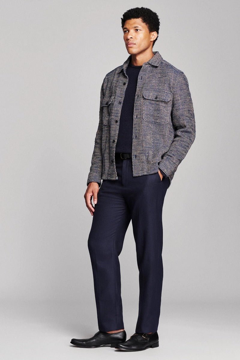 Billy Reid Herringbone CPO Overshirt