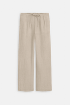 Pants - Alex Mill - Hudson Pinstripe Pant in Linen - Archery Close