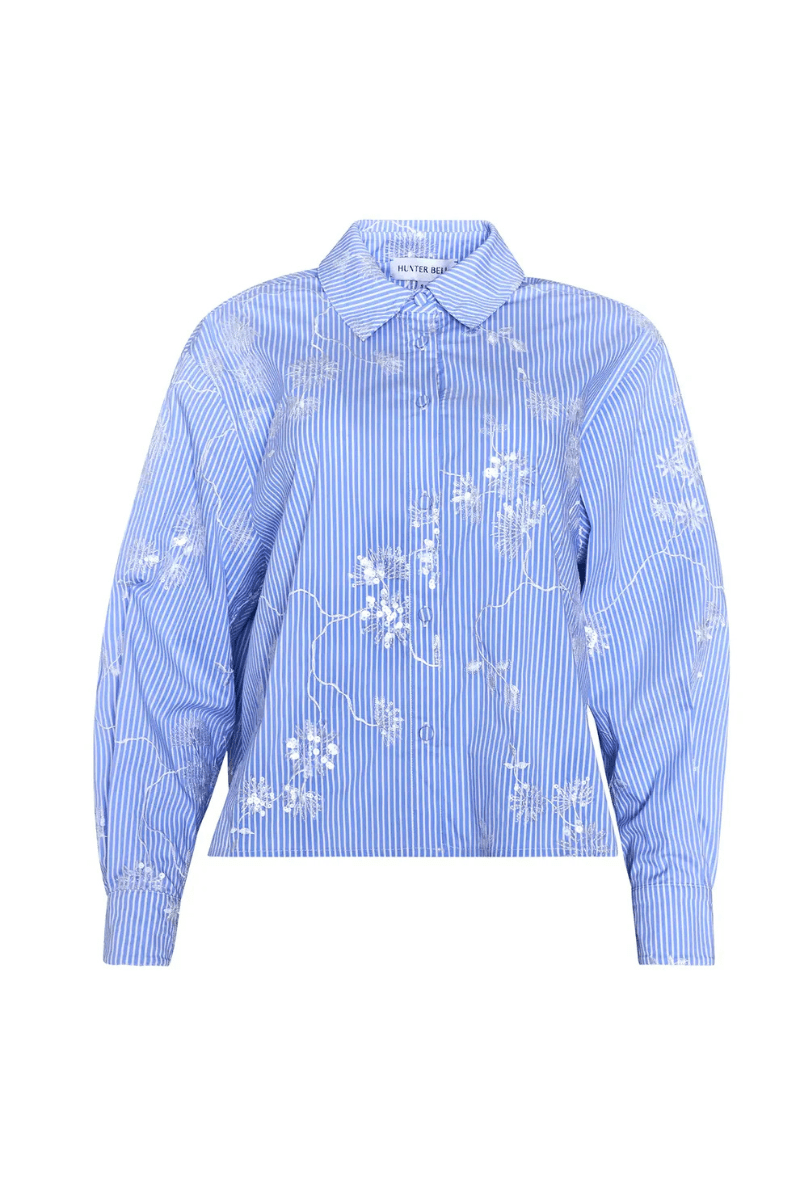 Shirts & Tops - Hunter Bell - Hudson Shirt in Sullivan Stripe - Archery Close