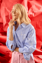 Shirts & Tops - Hunter Bell - Hudson Shirt in Sullivan Stripe - Archery Close