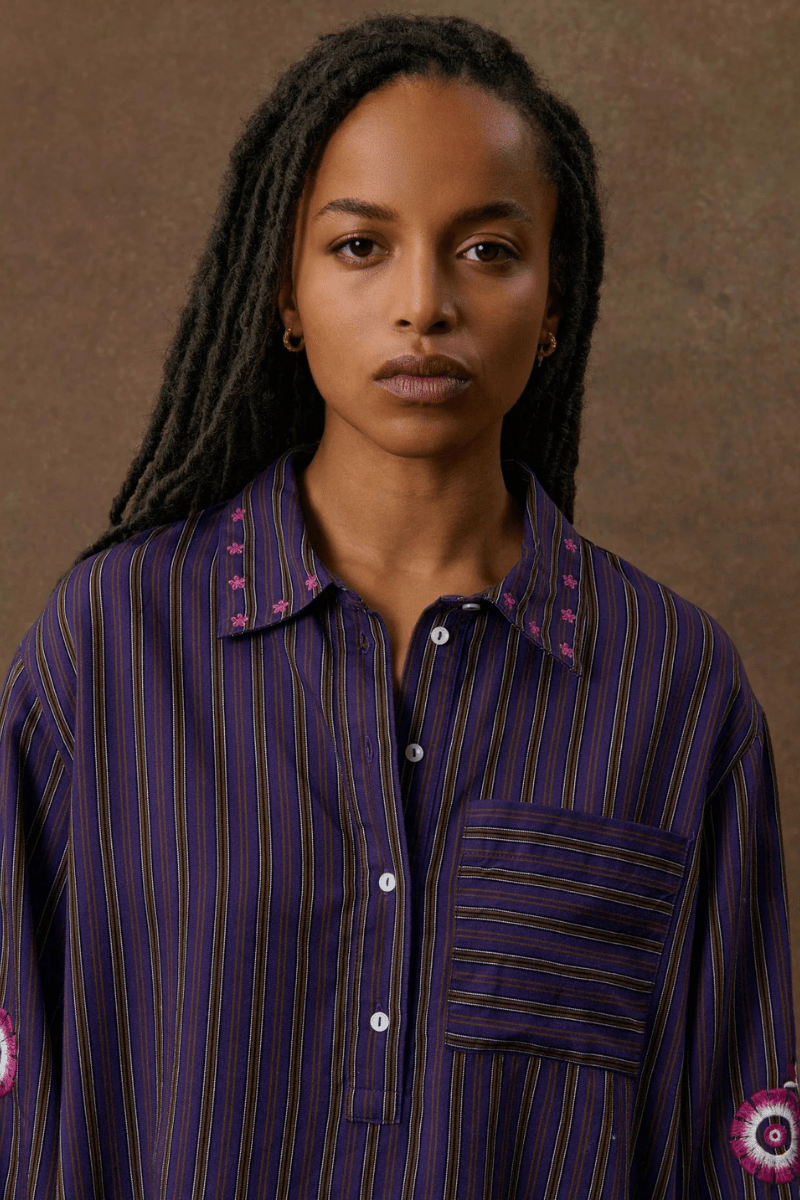 Shirts & Tops - Louise Misha - Ilai Blouse - Archery Close