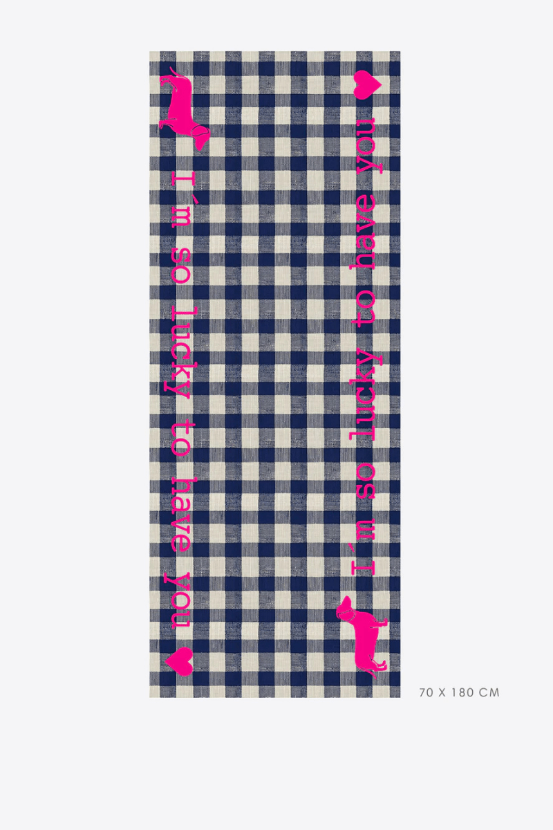 Scarf - Vilagallo - I'm So Lucky Scarf - Archery Close