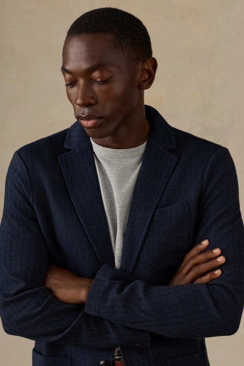 Faherty Brand Inlet Knit Tweed Blazer