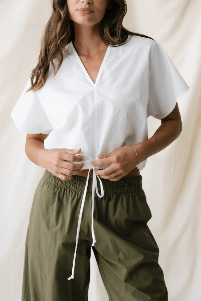 Top - Natalie Busby - It's a Cinch Top - Archery Close