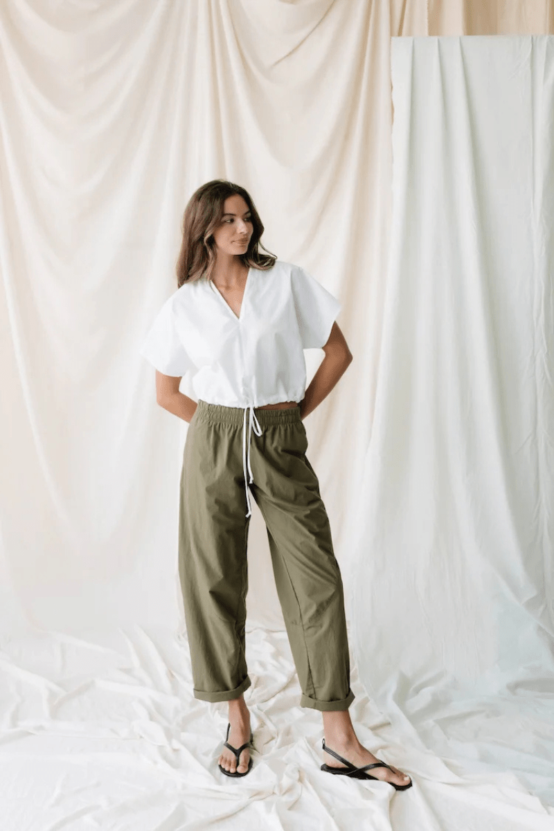 Top - Natalie Busby - It's a Cinch Top - Archery Close