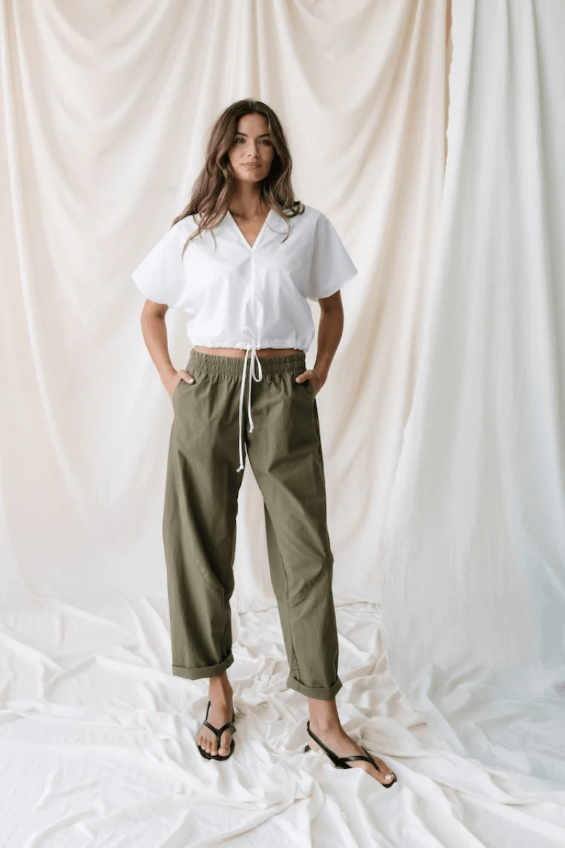 Top - Natalie Busby - It's a Cinch Top - Archery Close