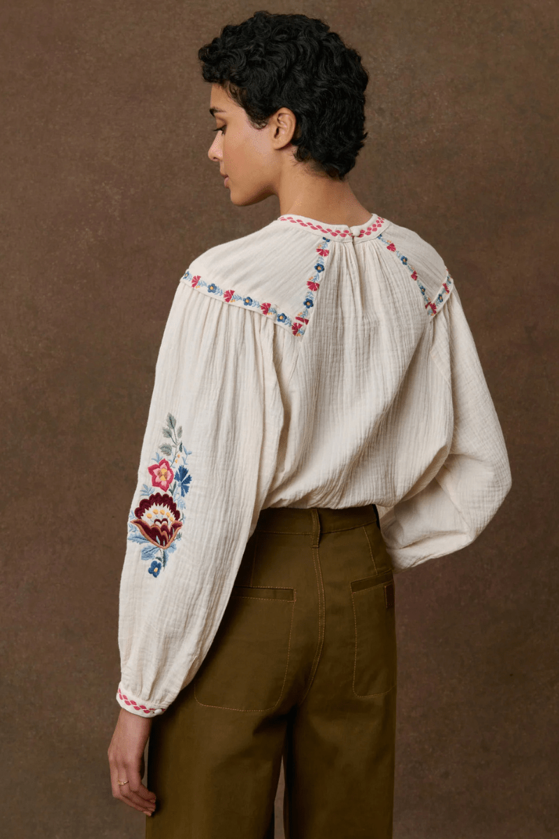 Shirts & Tops - Louise Misha - Izzy Blouse - Archery Close