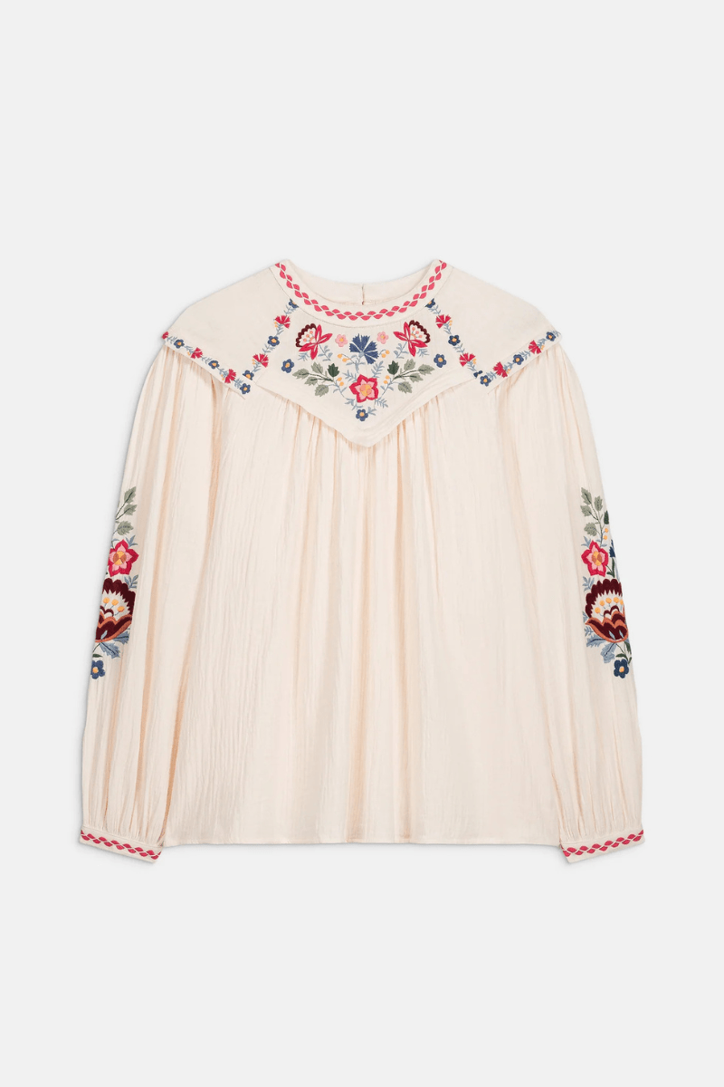 Shirts & Tops - Louise Misha - Izzy Blouse - Archery Close