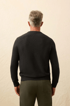 Sweater - Faherty Brand - Jackson Crew Sweater - Archery Close