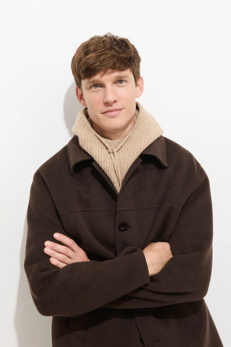 Jacob Coat in Wool - Espresso | Outerwear | Alex Mill Jacob Coat in Wool - Espresso | Outerwear | Alex Mill