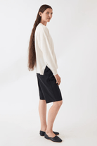 Sweater - DemyLee - Jayla Cashmere Cardigan - Archery Close