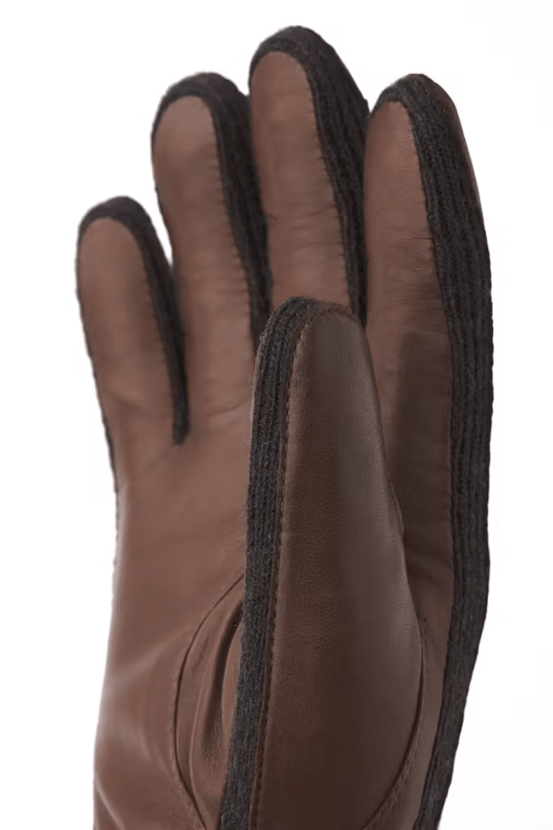 Gloves - Hestra - Jeanne Glove in Chestnut - Archery Close