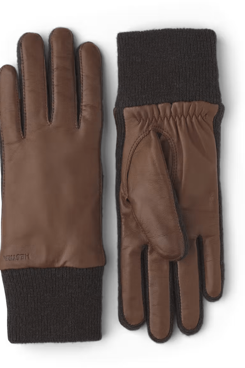 Gloves - Hestra - Jeanne Glove in Chestnut - Archery Close