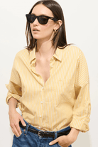 Shirts & Tops - Alex Mill - Jo Striped Shirt In Yellow Stripe - Archery Close