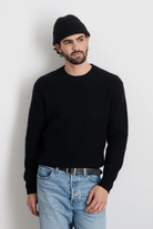 Sweater - Alex Mill - Jordan Sweater in Washed Cashmere - Archery Close