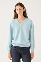 Sweater - DemyLee - Jovie Sweater in Milky Blue - Archery Close
