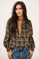 Shirts & Tops - ba&sh - Kaela Shirt - Archery Close
