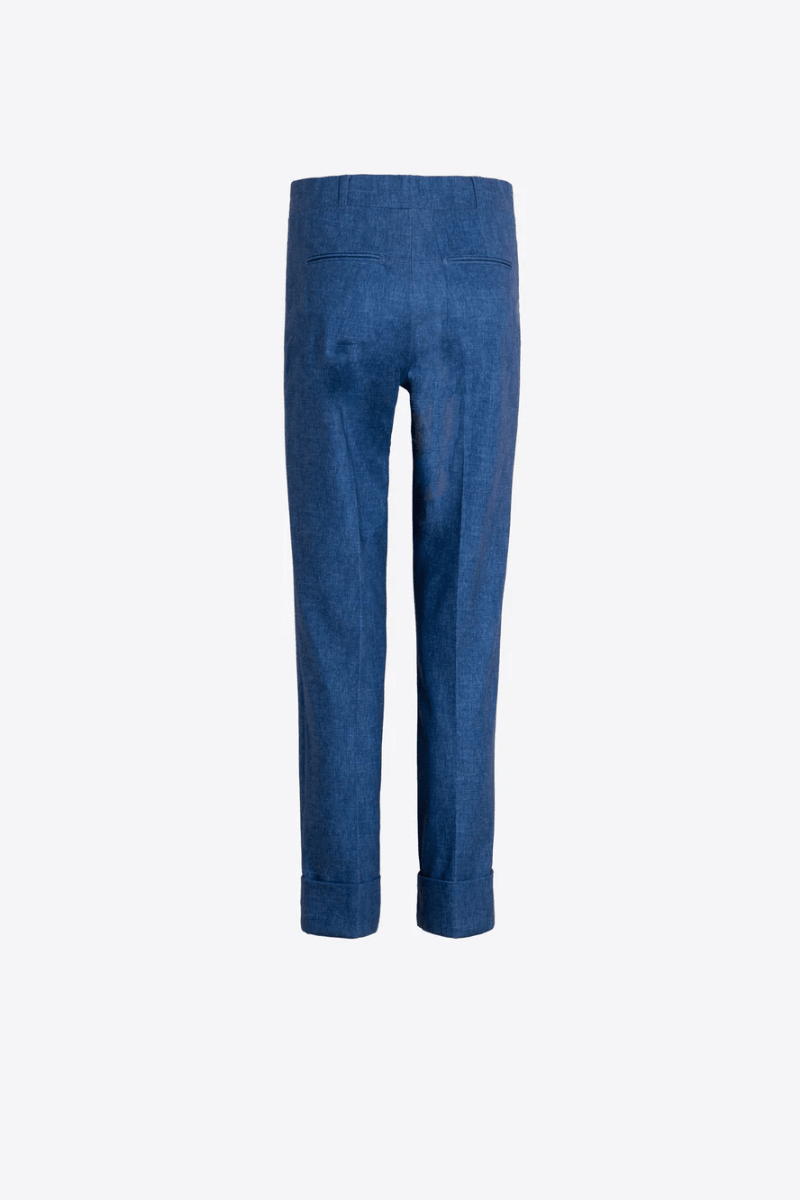 Pants - Vilagallo - Kai Denim Trouser - Archery Close