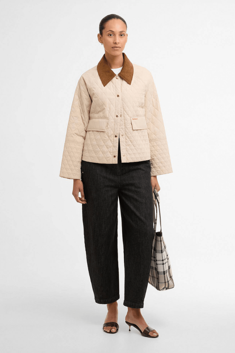 Outerwear - Barbour - Kirby Quilted Jacket in Jasmine - Archery Close