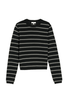 Sweater - DemyLee - Laina Stripe Sweater - Archery Close