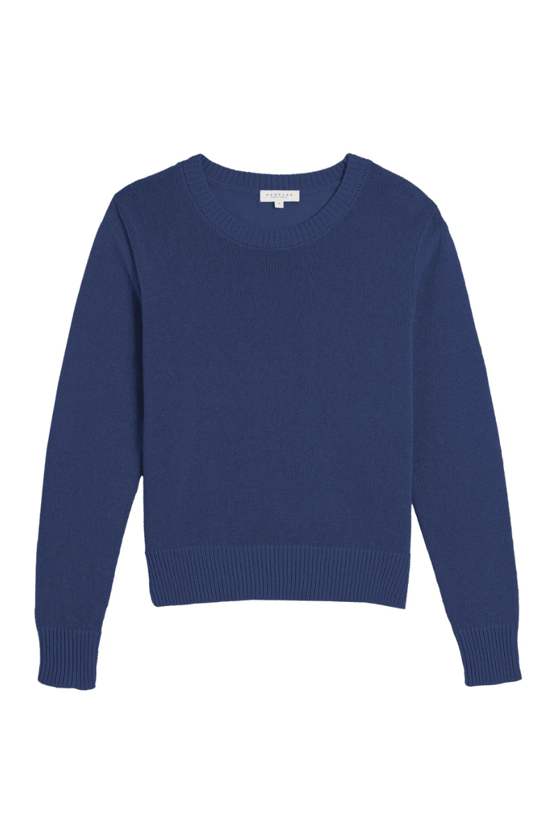 Sweater - DemyLee - Lana Sweater in Indigo - Archery Close
