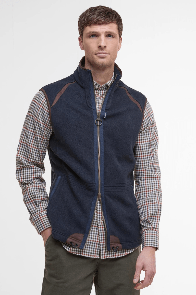 Langdale Fleece Gilet | Vests | Barbour