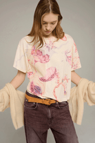 Shirts & Tops - Cotelac - Large floral-print tee - Archery Close