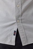 Faherty Brand Laundered Oxford Shirt - Classic Blue Stripe