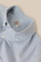 Faherty Brand Laundered Oxford Shirt - Classic Blue Stripe