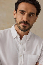 Faherty Brand Laundered Oxford Shirt - Pure White