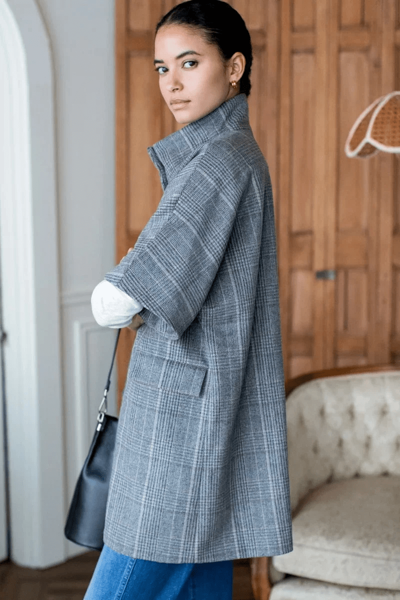 Outerwear - Emerson Fry - Layering Jacket - Greyson Plaid - Archery Close