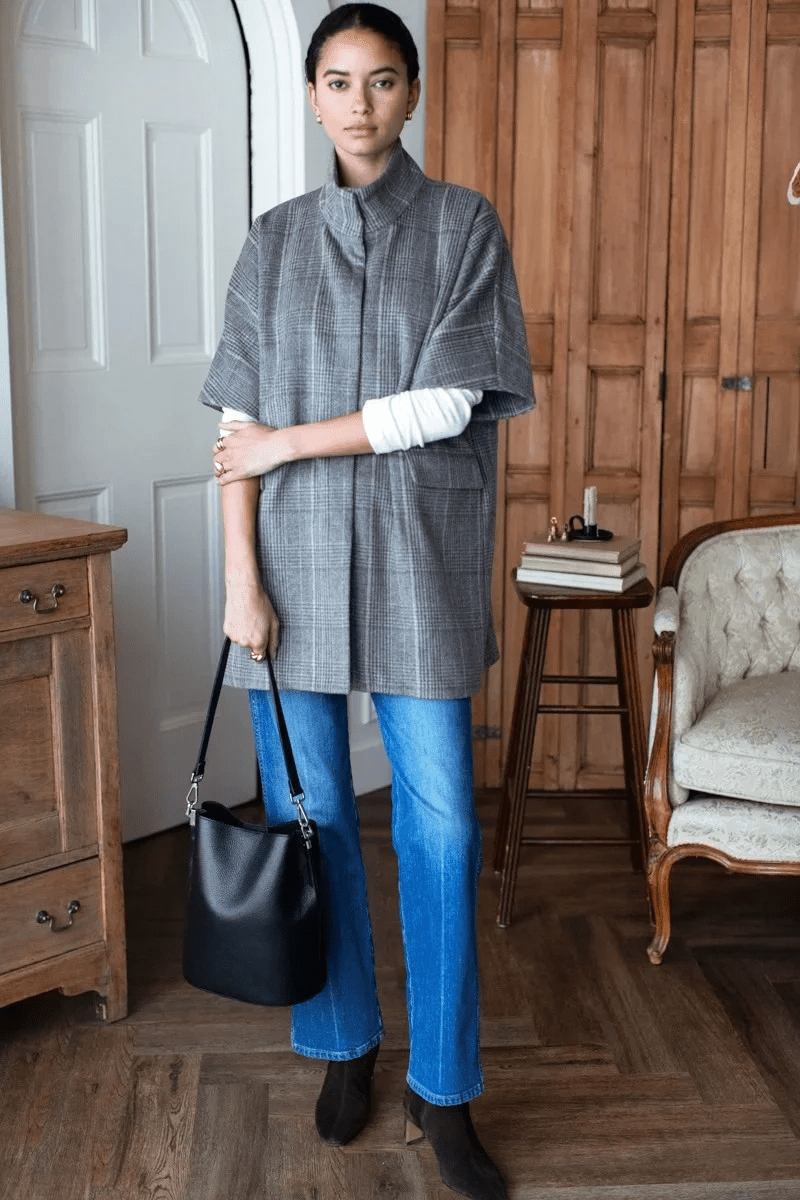 Outerwear - Emerson Fry - Layering Jacket - Greyson Plaid - Archery Close