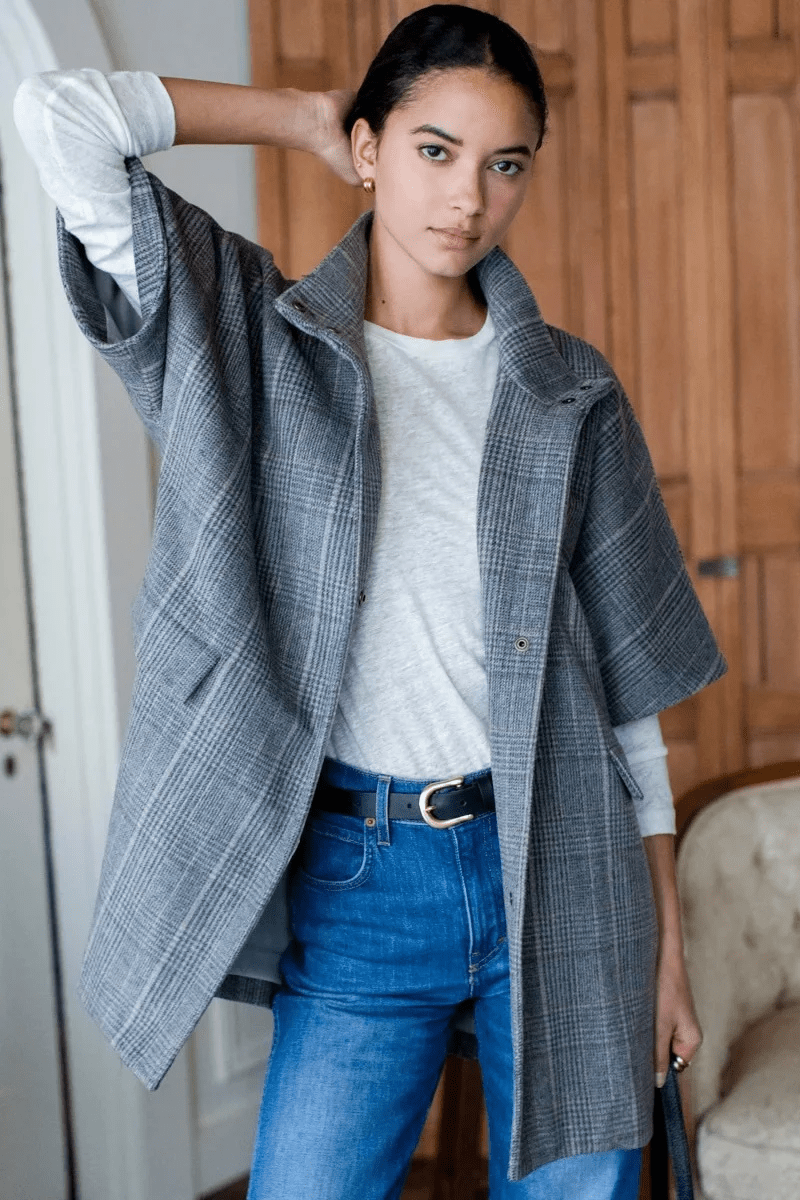 Outerwear - Emerson Fry - Layering Jacket - Greyson Plaid - Archery Close