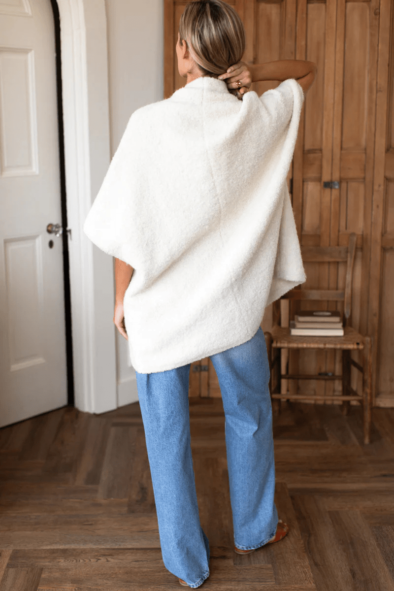 Sweater - Emerson Fry - Layering Sweater in Cloud - Archery Close