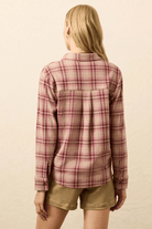 Shirts & Tops - Faherty Brand - Legend Sweater Classic Shirt in Berry Coast Plaid - Archery Close