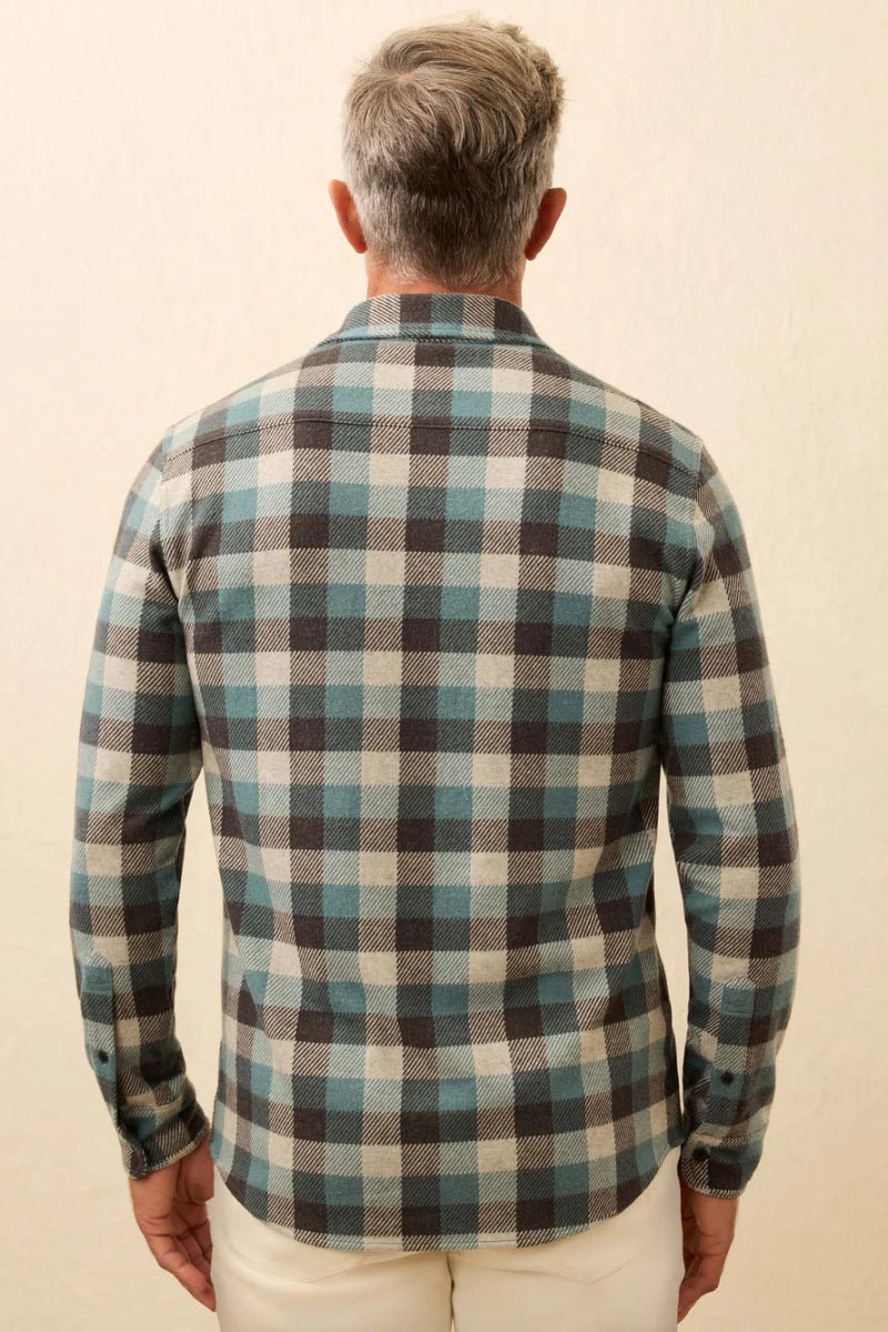 Shirts & Tops - Faherty Brand - Legend Sweater Shirt - Atlantic Stone Buffalo - Archery Close