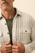Shirts & Tops - Faherty Brand - Legend Sweater Shirt in Cloud Ridge Plaid - Archery Close