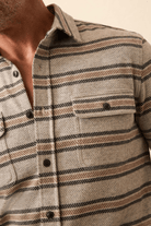 Shirts & Tops - Faherty Brand - Legend Sweater Shirt in Rock Coast Stripe - Archery Close