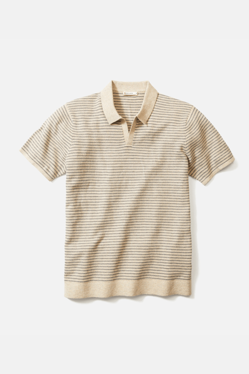 Shirts & Tops - Marine Layer - Liam Sweater Polo - Archery Close