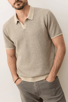 Shirts & Tops - Marine Layer - Liam Sweater Polo - Archery Close